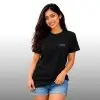 NEXOO BLACK PREMIUM CREW NECK UNISEX T SHIRT